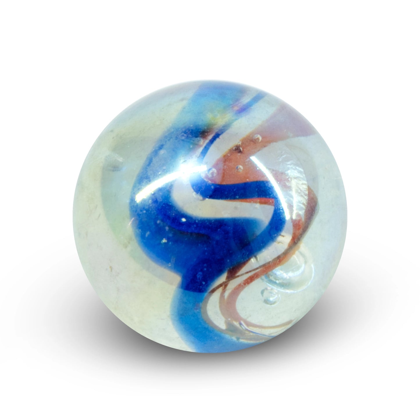 50mm Funfair Glass Marble "Toe Breaker"