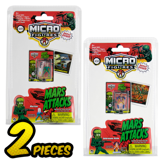 World’s Smallest Mars Attacks Micro Figures Set