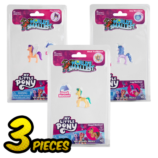 World’s Smallest My Little Pony In Motion Set