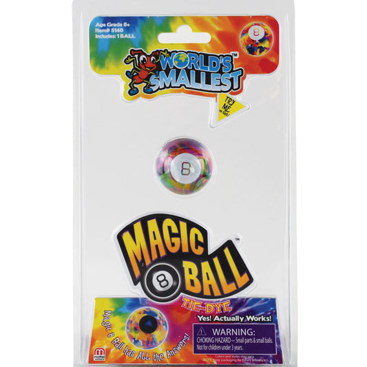 World’s Smallest Magic 8 Ball Tie Dye