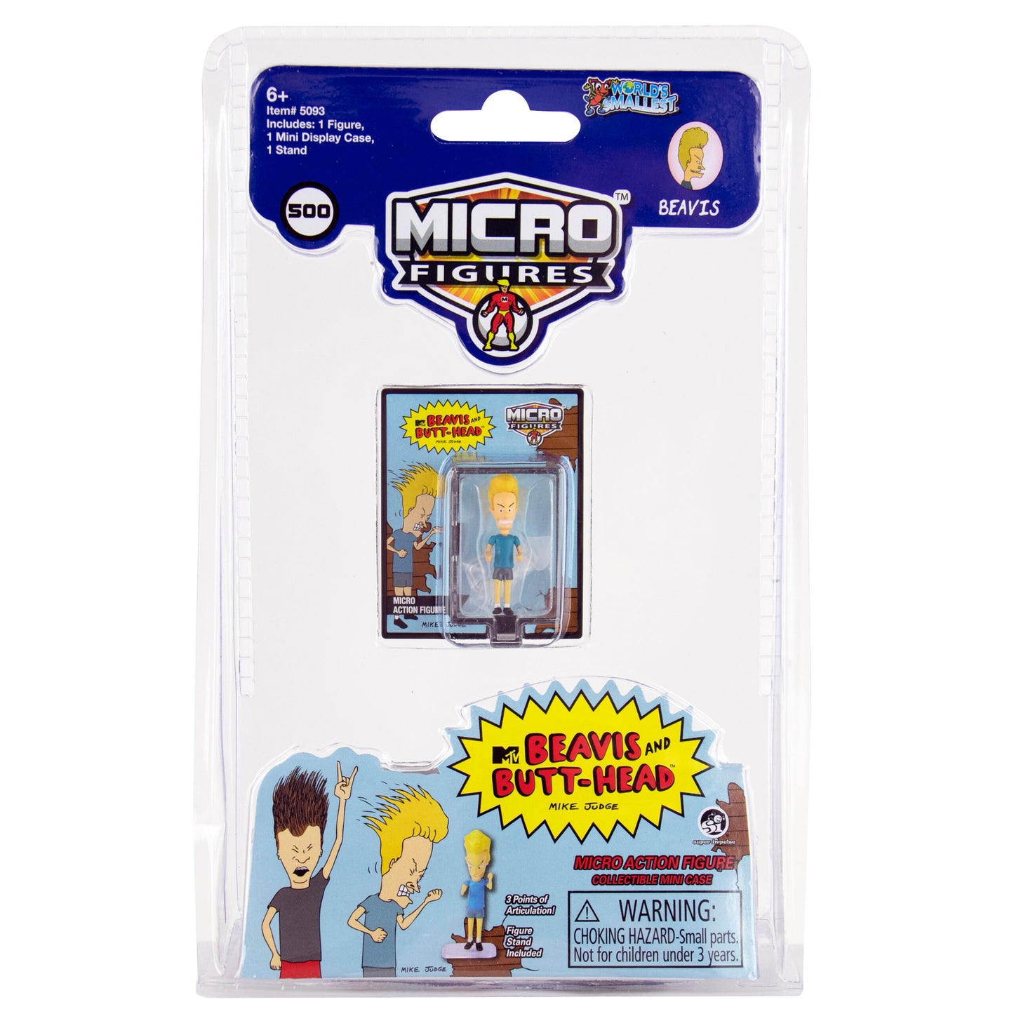 World’s Smallest Beavis and Butt-Head Micro Figures