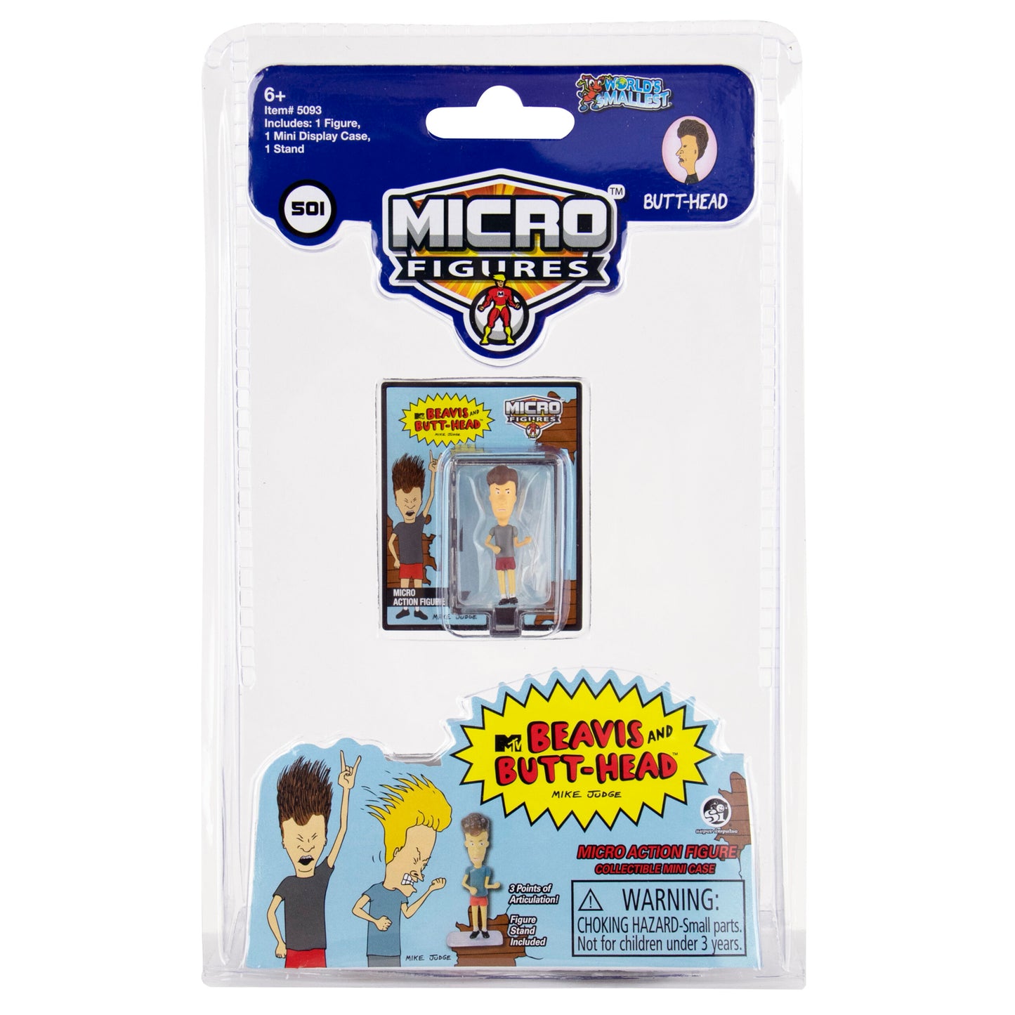 World’s Smallest Beavis and Butt-Head Micro Figures