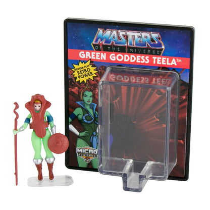 World’s Smallest Masters of the Universe Castle Grayskull, Leo Skeletor, & Green Goddess Teela