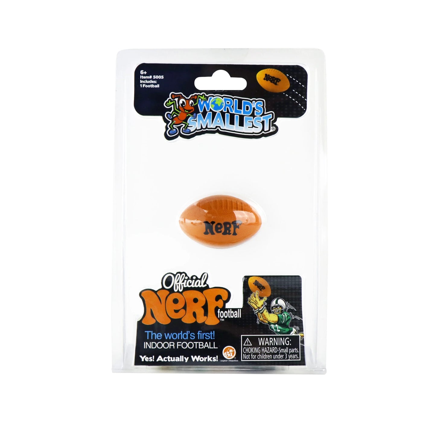 World’s Smallest Nerf Football