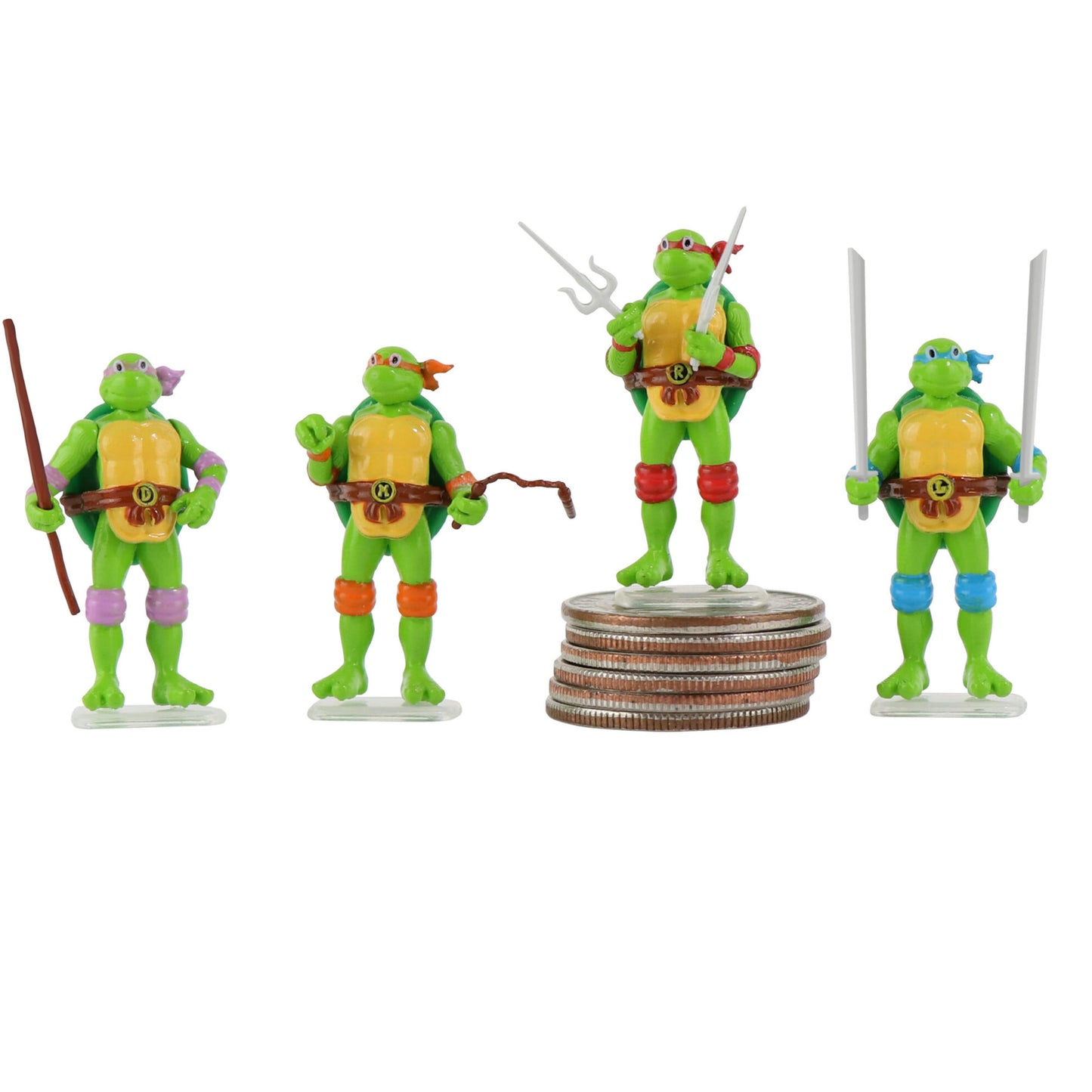 World’s Smallest Micro Action Figures Teenage Mutant Ninja Turtle