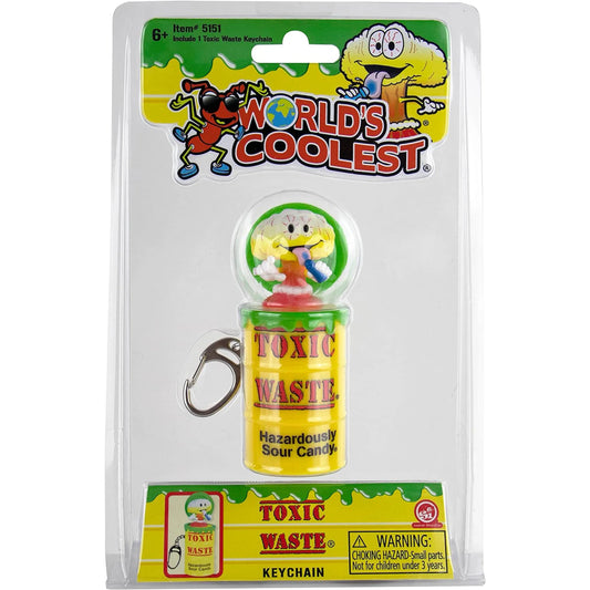 World’s Coolest Toxic Waste Sour Candy Keychain