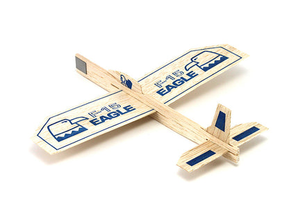 4 Eagle F-15 Balsa Wood Gliders