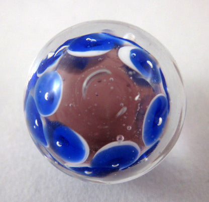 FROG SPAWN Handmade Art Glass Collector Marble~22mm