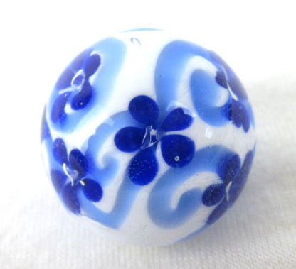 MIRABELLE  Handmade Art Glass Collector Marble~22mm