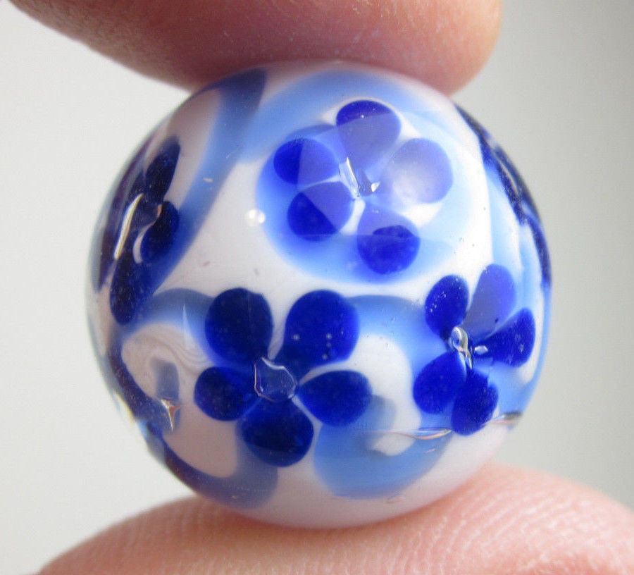 MIRABELLE  Handmade Art Glass Collector Marble~22mm