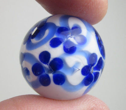 MIRABELLE  Handmade Art Glass Collector Marble~22mm