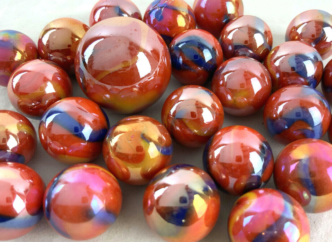 Big game Toys 25 Supernova Glass Marbles