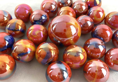 Big game Toys 25 Supernova Glass Marbles