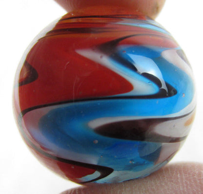 FIGARO Handmade Art Glass Collector Marlbe~25mm