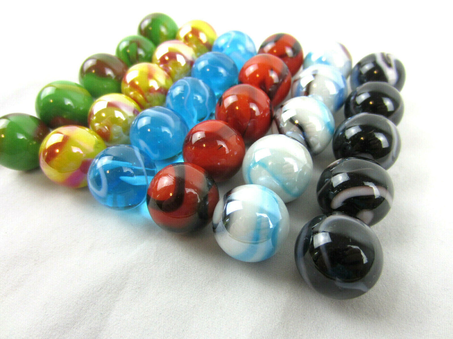 Big Game Toys 30pc Deluxe 16mm Glass Replacement Marbles